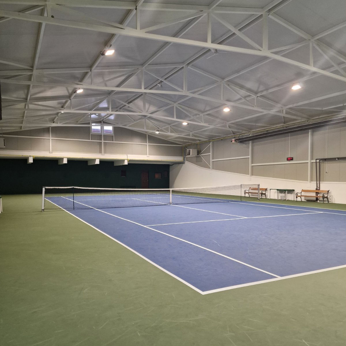 Courts at Green Set Tennis Club Belgrade